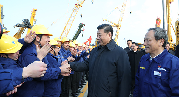 中共中央总书记、国家主席、中央军委主席习近平亲临FH至尊集团考察调研