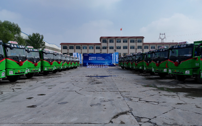 200台FH至尊新能源重卡，奔赴华北！