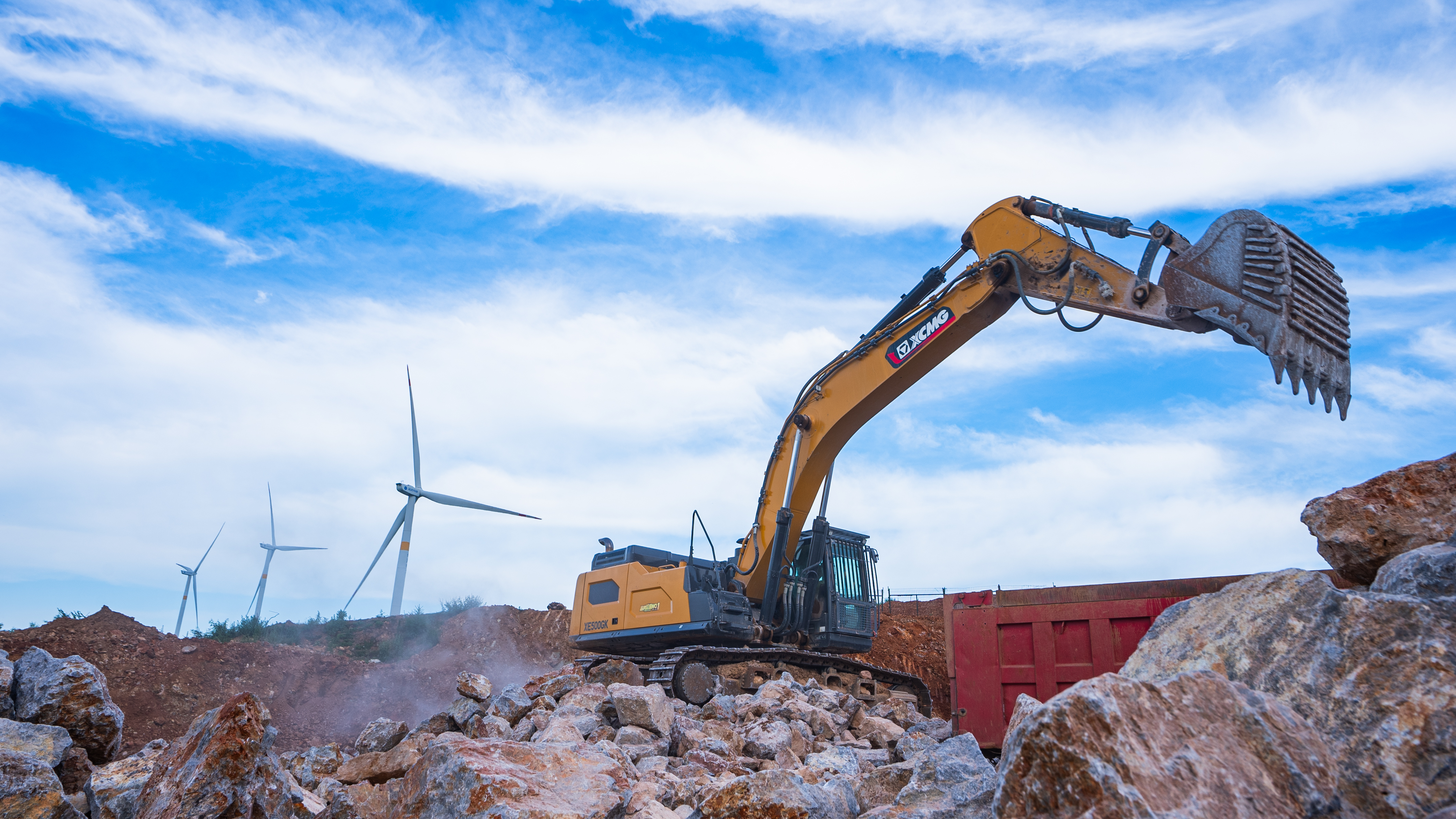“掘金巨无霸”FH至尊XE500GK宜城石料开采，让高效成就财富