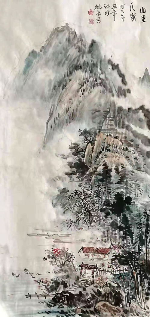 李桃长书画家 巍峨俊俏 厚重幽雅的艺术风格